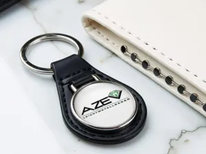 Azev Schlüsselring Leder Stabiles Pro Drift Design